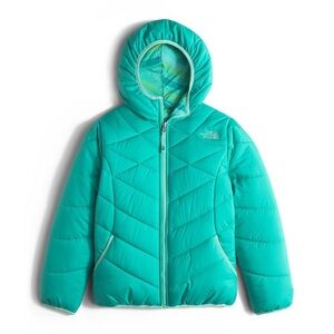 North Face Reversible Perrito Puffer Jacket Girls Large Waterproof Insulated